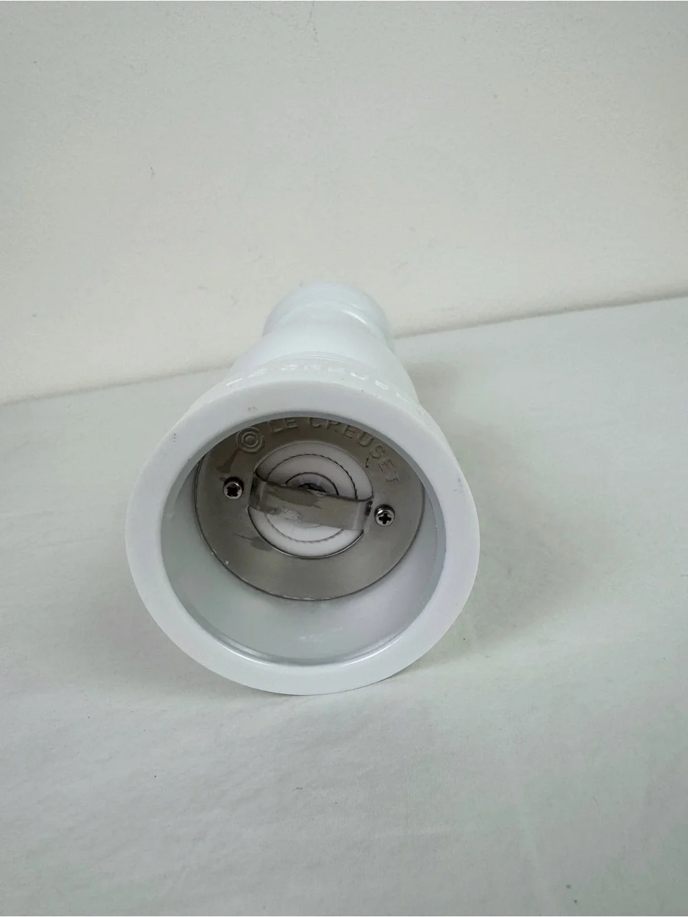 Le Creuset White Salt Mill